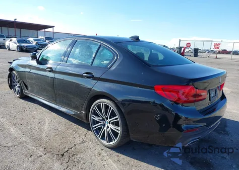 2019 BMW 540I из США, поврежденный, VIN WBAJE5C59KWE66214